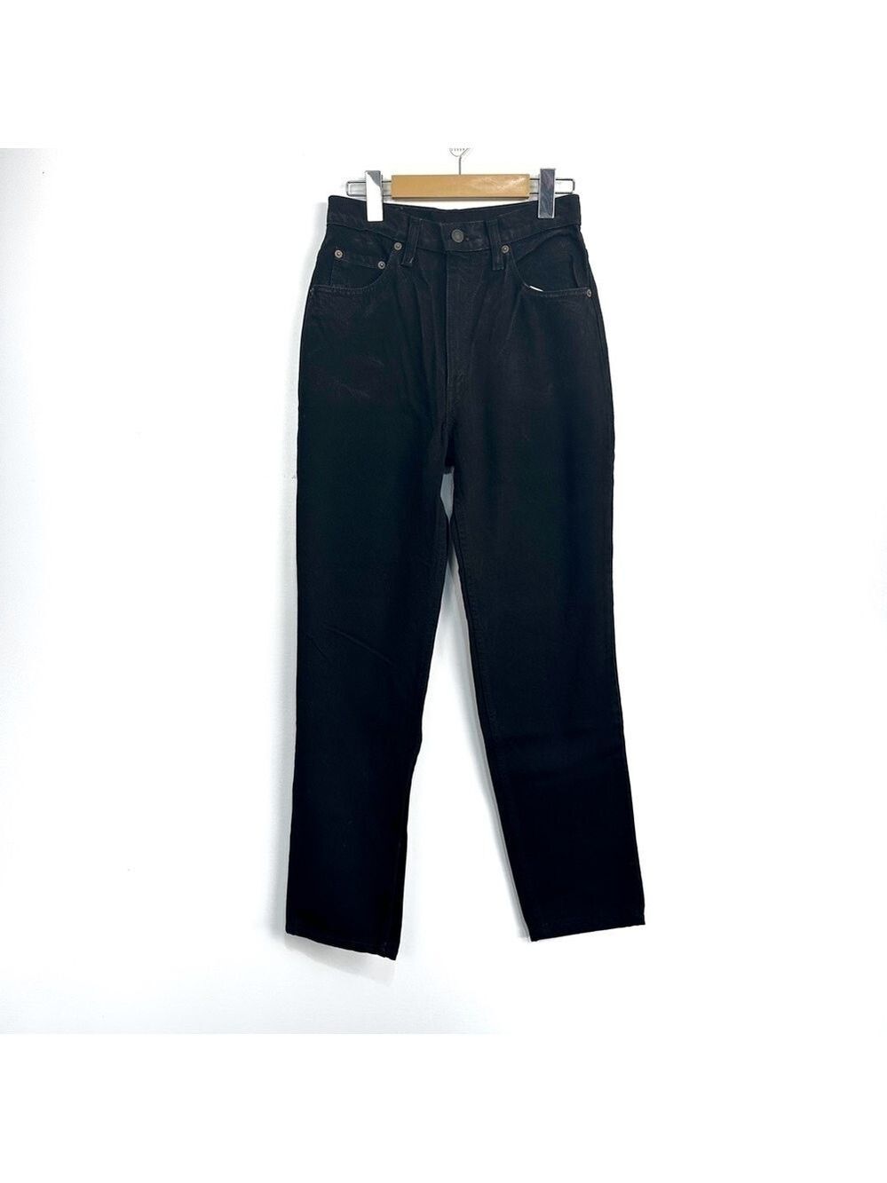 Vintage Levi’s 531 Black High Waisted Tapered Leg Jeans